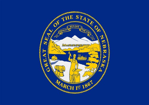 Nebraska staatswappen - nebraska,