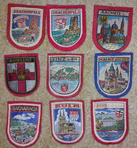Stoffwappen stück - 8,