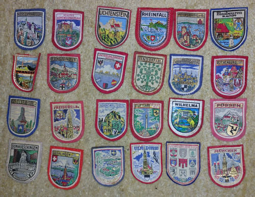 Stoffwappen stück - stoffwappen,