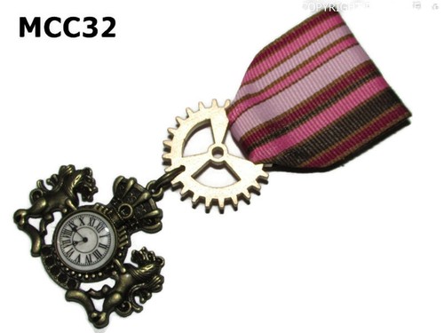 Steampunk abzeichen brosche - steampunk,
