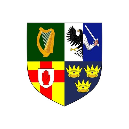 Irish crest bügelbild - irish,