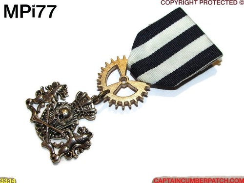 Steampunk abzeichen brosche - steampunk,